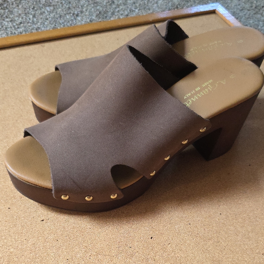 Brown Women's Platform Sandals